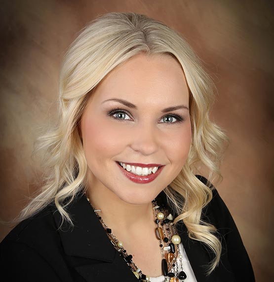 close-up headshot of Megan Dassow, Mortgage Loan Officer for AbbyBank