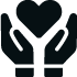 hands holding heart