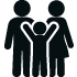 family with child icon