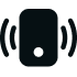 ringing phone icon illustration