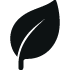 leaf icon representing holistic wellness