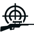 rifle with target indicating sight in services