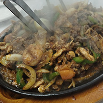 Fajitas from Casa Mezcal in Mosinee, WI