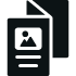 trifold brochure icon