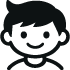 icon of a young boy