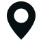 Locator pin icon illustration