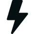 lightning bolt icon illustration