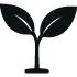 new plant sprout symbolizing all natural and sustainable